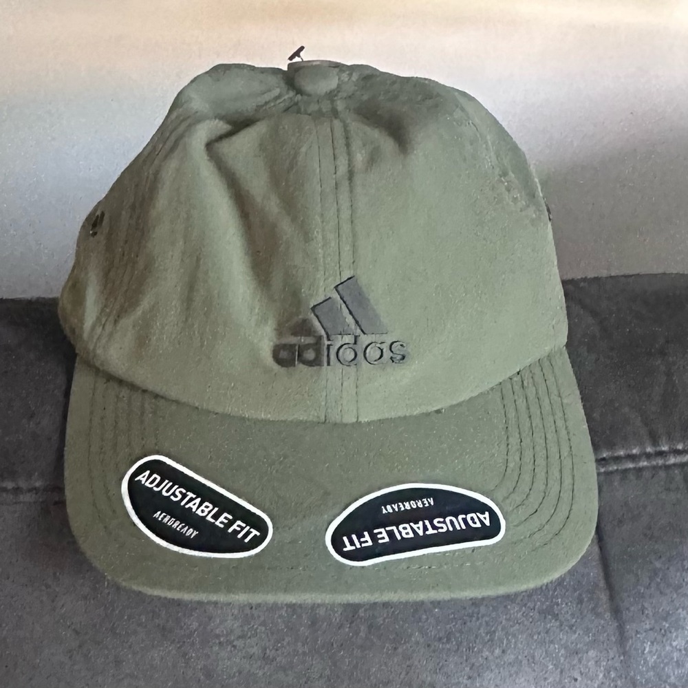 Adidas Men's Olive Green Adjustable Cap
